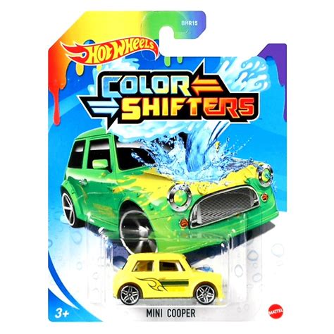 Hot Wheels Mini Cooper Yellow To Green Hotwheels Color Shifters Hobbies Toys Toys