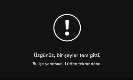 Spotify Bir şeyler ters gitti hatası Codeturkiye