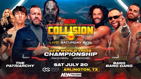 Aew Collision Extiende Su Cartelera Para El De Julio De