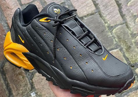 Drake Nocta Nike Hot Step Air Terra Black Yellow Sneakernews