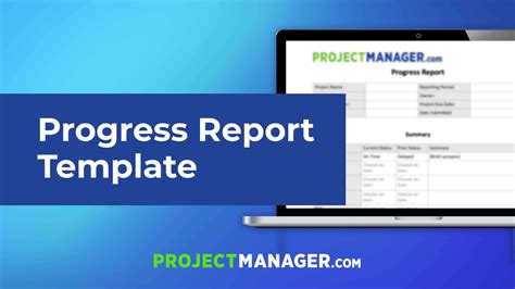 Free Progress Report Template for Projects (Excel Download)