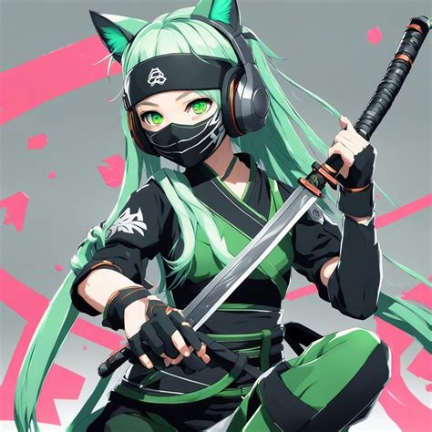 anime girl ninja mask masks