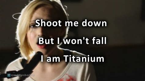 David Guetta Titanium Ft Sia Cover By Madilyn Bailey With Lyrics Hd