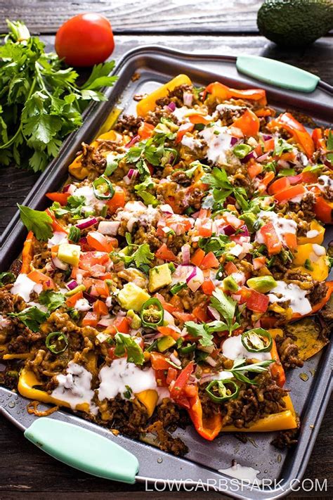 Low Carb Nachos With Mini Peppers Artofit