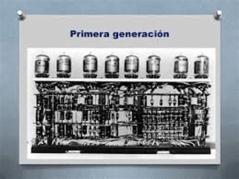 Generación De Las Computadoras Timeline Timetoast Timelines