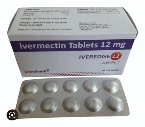 Glensmith Mg Iveredge Ivermectin Tablets Mg At Strip Of