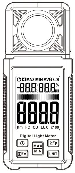 Htc Instrument Lx A Digital Lux Meter User Manual