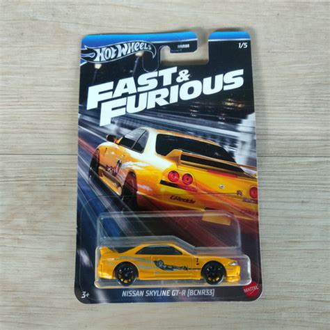 Jual Hot Wheels Fast And Furious Nissan Skyline Gt R Bcnr Kota