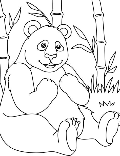 Fun Panda Facts And Free Printable Panda Coloring Pages