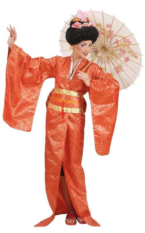 Deluxe Geisha Adult Fancy Dress Costume