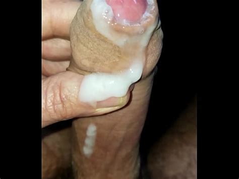 Gruesa Cremosa Supurando Semen De Mi Polla Sin Cortar XVIDEOS