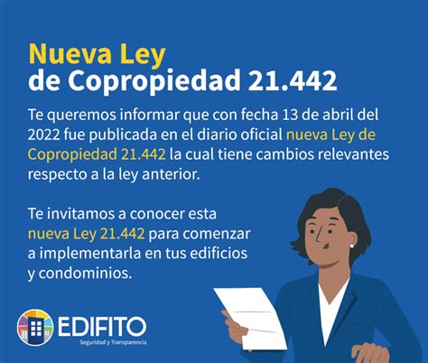 ¡nueva Ley De Copropiedad N° 21442 Edifito Chile