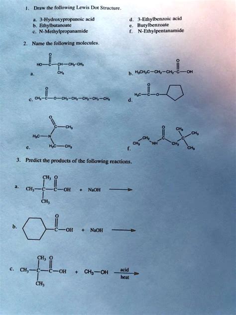 Naoh Lewis Dot Structure