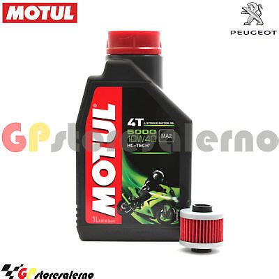 Kit Tagliando Olio Filtro Motul W Lt Peugeot Citystar