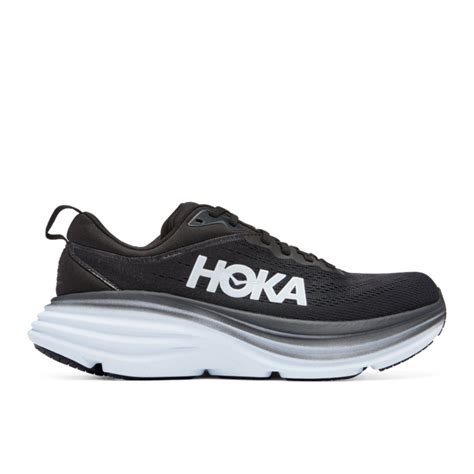 Hoka Bondi Women S Black White Ahh Comfort Shoes