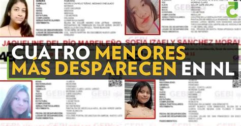 Cuatro menores más desaparecen en NL