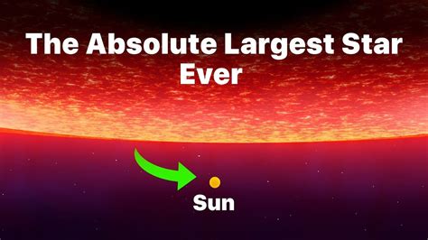 Sun Vs Quasi Star The Absolute Largest Star Ever 2022 Artofit