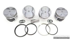 JDM Nippon Racing Honda PR3 Piston Kit Pistons W NPR Rings B Series