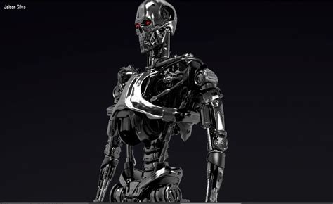 ArtStation - Terminator T-800_Fan Art., jeison silva Robocop, Mech, Sci ...