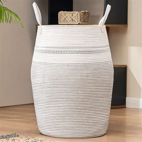 Buy Youdenova 105l Extra Large Woven Laundry Hamper Basket With Heavy