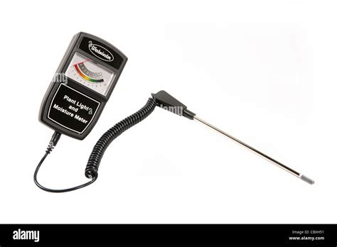 plant light and moisture meter Stock Photo - Alamy