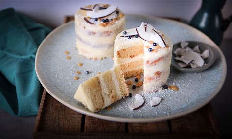 Mini Naked Cake Snow White Ricetta Dr Oetker