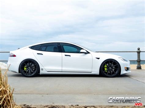 Tuning Tesla Model S Modified Tuned Custom Stance Stanced Low