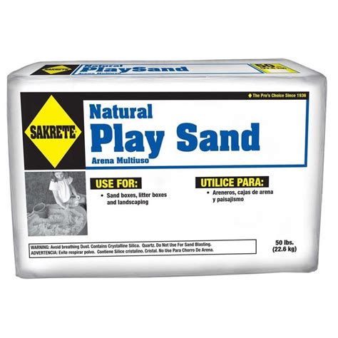 Sakrete Lb Play Sand The Home Depot Play Sand Nature