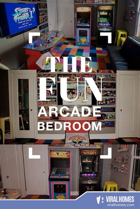 The Arcade Bedroom A Haven For Arcade Lovers