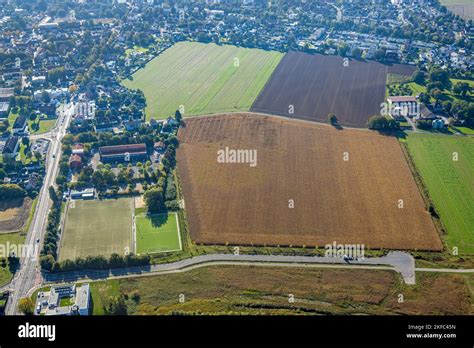 Luftbild Wiesen Und Felder Kamener Stra E Zwischen Hallohweg Und An