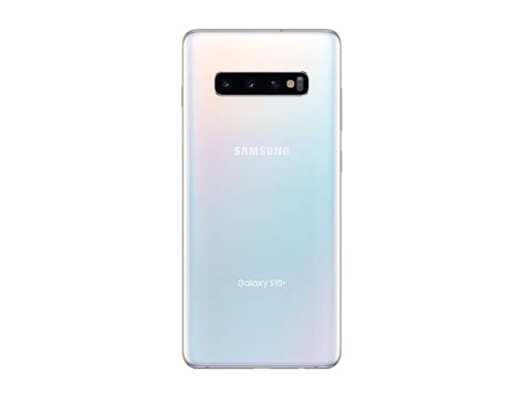 Samsung Galaxy S10+ 128GB (T-Mobile) : Prism White | Samsung US