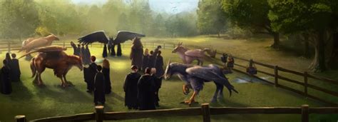 Hagrids First Lessonby Atomhawk Rubeus Hagrid Harry Potter Buckbeak