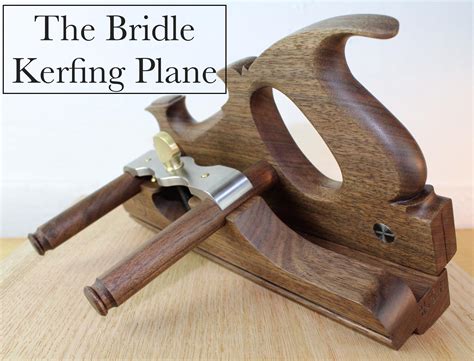 The Bridle Kerfing Plane The Unplugged Woodshop Toronto