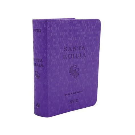 Biblia Nvi Compacta Pjr Tapa Violeta Librer A Kyrios