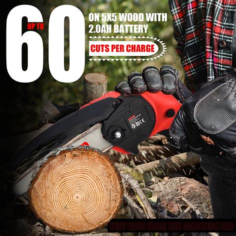 Snapklik Best Mini Chainsaw Inch Gardtech Cordless Portable