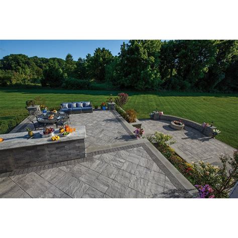 Cambridge Sherwood Ledgestone Paver Sahara Chestnut Siteone