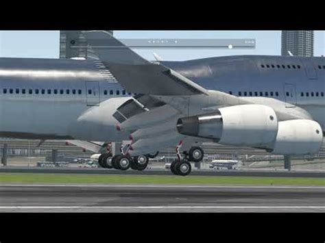 Xplane 747 400 Landing At Kai Tak YouTube