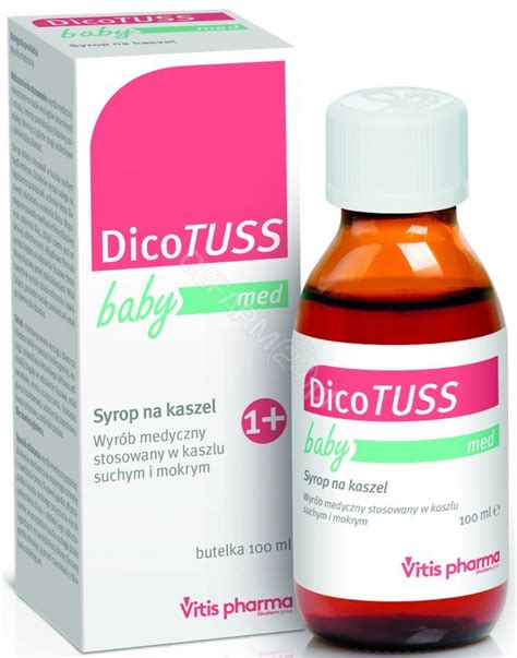 Dicotuss Baby Med Syrop Ml Cena Apteka Internetowa Cefarm