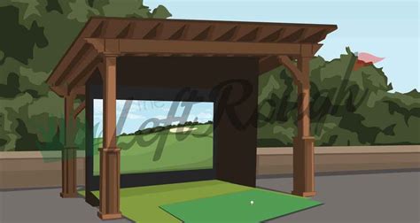 Outdoor Golf Simulator: When Inside is not Possible - The Left Rough