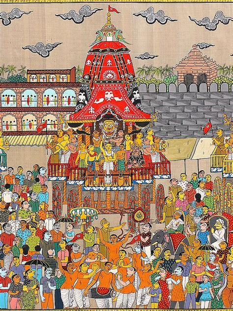 Puri Jagannath Rath Yatra Exotic India Art