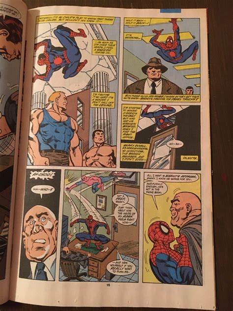 Web Of Spider Man Man Mountain Marko Marvel Comics Ebay