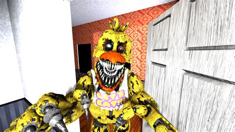 Fnaf Sfm Au Nightmare Chica By Funtimespringfox22 On Deviantart