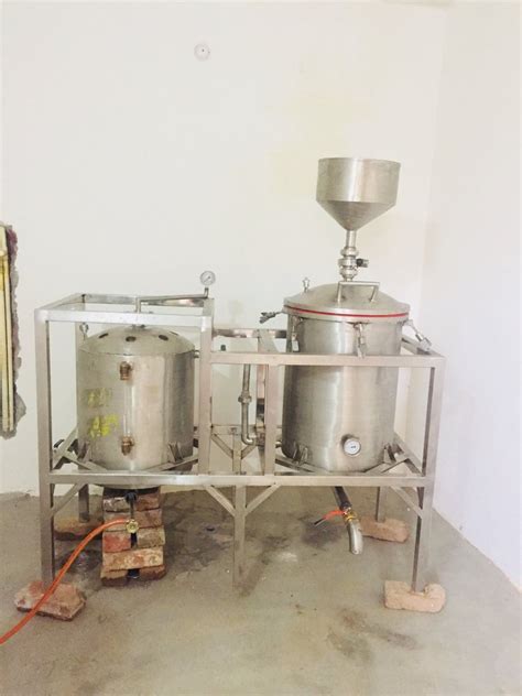 Stainless Steel Semi Automatic Soya Milk Making Machine 2 Kw At Rs