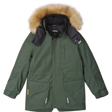 Reima Naapuri Winter Jacket Junior - thyme green 8510 | BIKE24