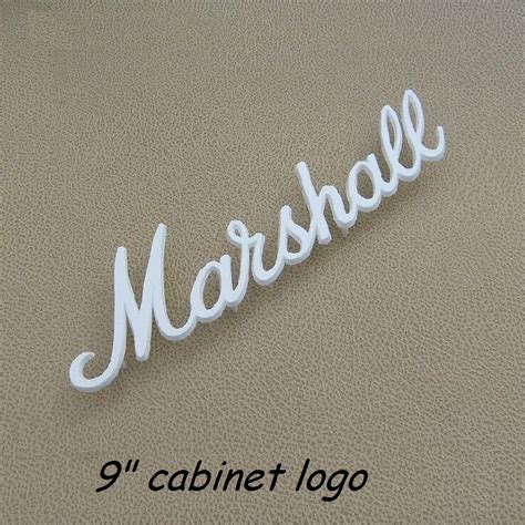 Genuine Marshall amp logo