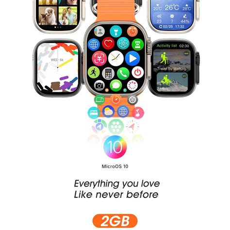 Smartwatch W69 Watch Ultra Amoled 2024 Serie 10