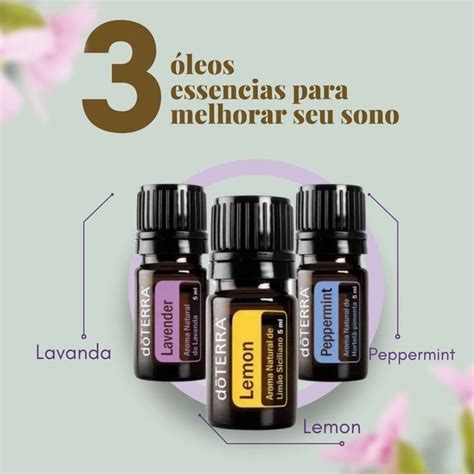 Óleo essencial DoTerra para dormir bem Óleo essencial Óleos