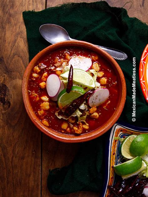 How To Make Vegan Pozole Rojo Mexican Made Meatless