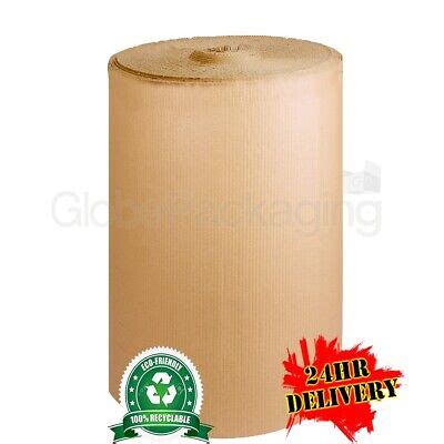 1000mm X 75m CORRUGATED CARDBOARD PAPER ROLL 75 METRES STRONG