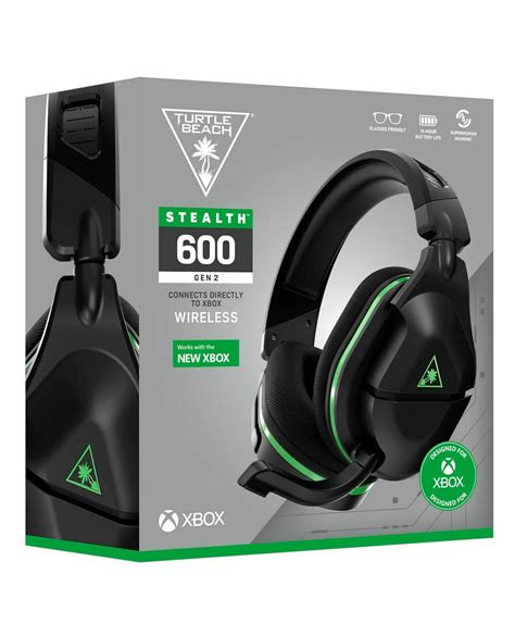 HEADSET XBOX SERIES X TURTLE BEACH STEALTH 600 GEN 2 NEGRO Y VERDE